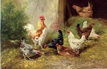 unknow artist Cocks 126 France oil painting art